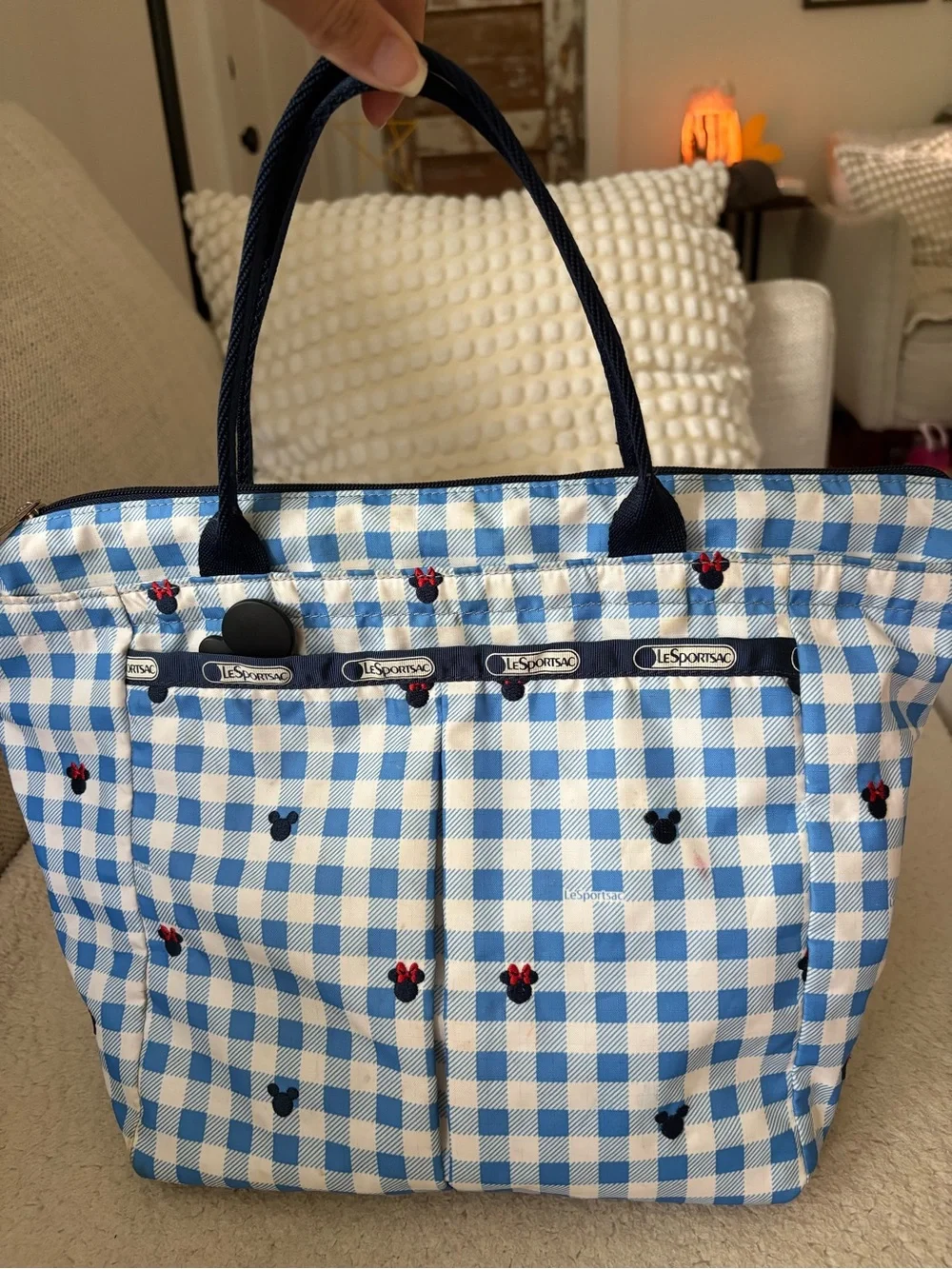 Lesportsac Mickey and Minnie Mouse EveryGirl Tote bag